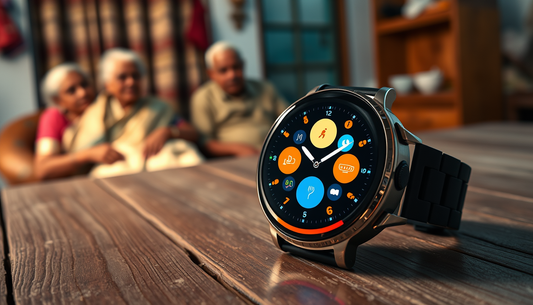 The Best Smart Watch for Elderly in India: Cezeno's Affordable Solution