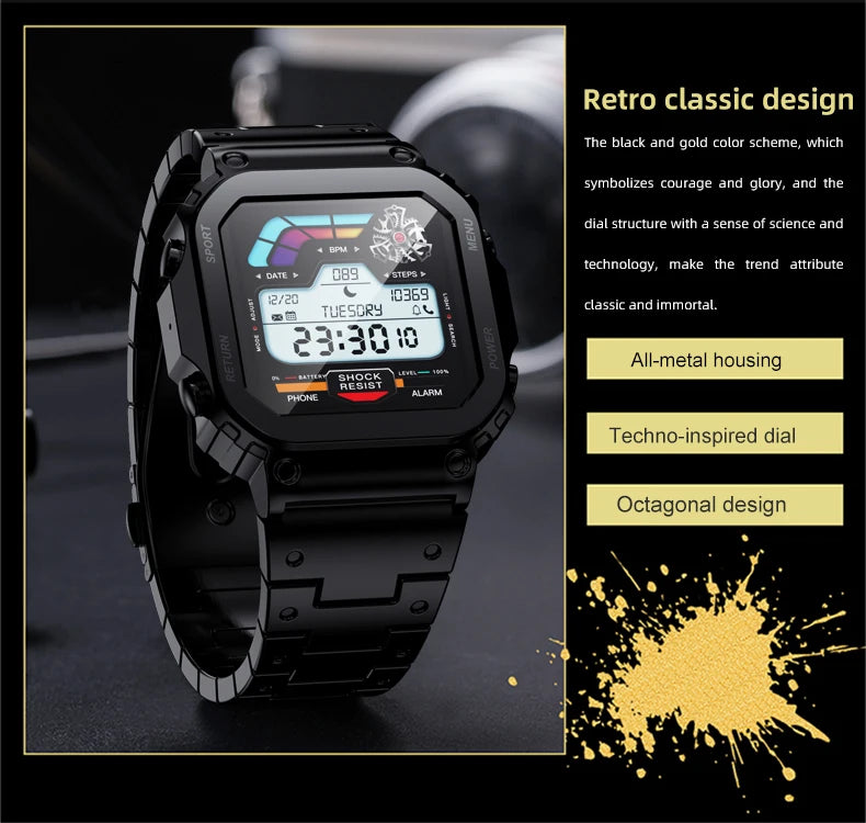 High-end Men's Smartwatch Man 2024 Original Aiweile AW39 For Huawei Xiaomi Sports Modes Bluetooth Call Gift DIY Watch Face Ultra