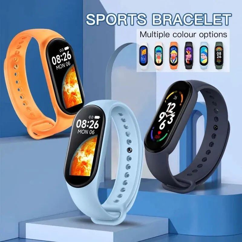 M6 Band Smart Watch Men Women Smartwatch Heart Rate Sports FitnessTracking Bracelet for Apple Xiaomi Mi Smartband Watches Xfcs