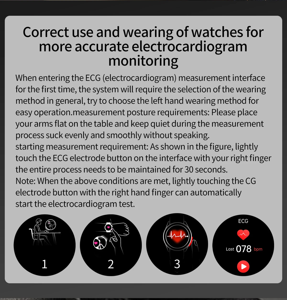 ET470 Smart Watch For Men Health Monitoring IP68 Waterproof Smartwatch Women Fitness Tracker Voice Assistant Bracelet 2024