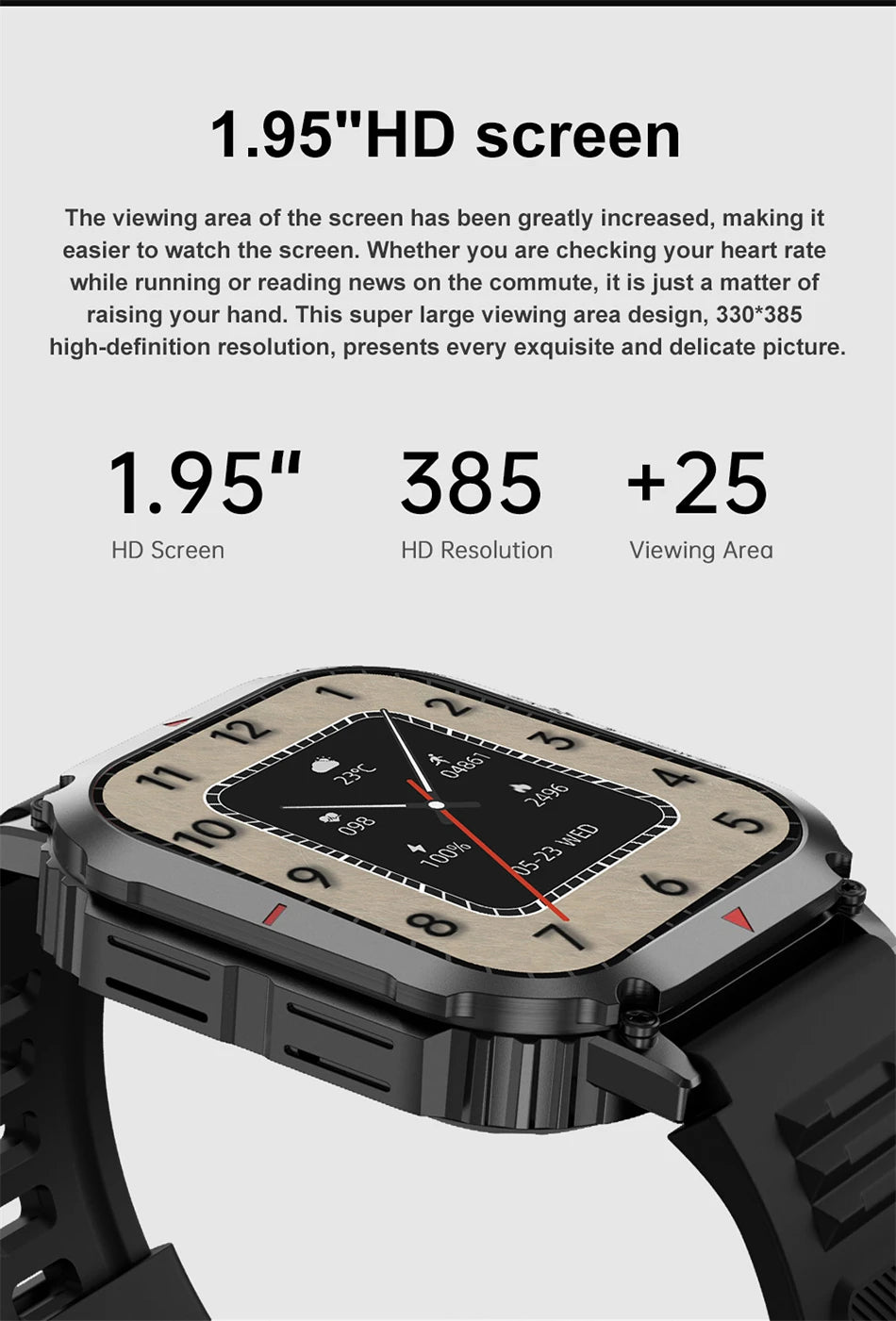 2024 NFC Smart Watch Men AMOLED HD Screen Heart Rate Health Tracker Bluetooth Call IP68 Waterproof Smartwatch For Huawei Xiaomi