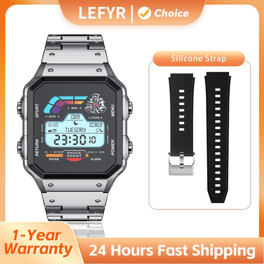 High-end Men's Smartwatch Smart Watch 2024 Men Military LEFYR AW38 Copy Brand Replica Fitness Wristband Bluetooth Call AI AW39