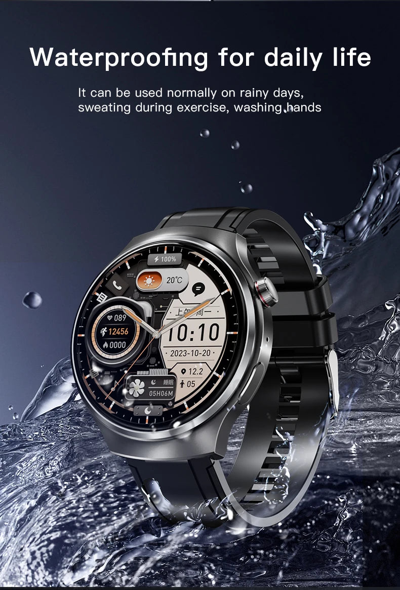 V16 Smart Watch For Men Health Monitoring IP67 Waterproof Smartwatch Women Fitness Tracker Voice Assistant Bracelet 2024