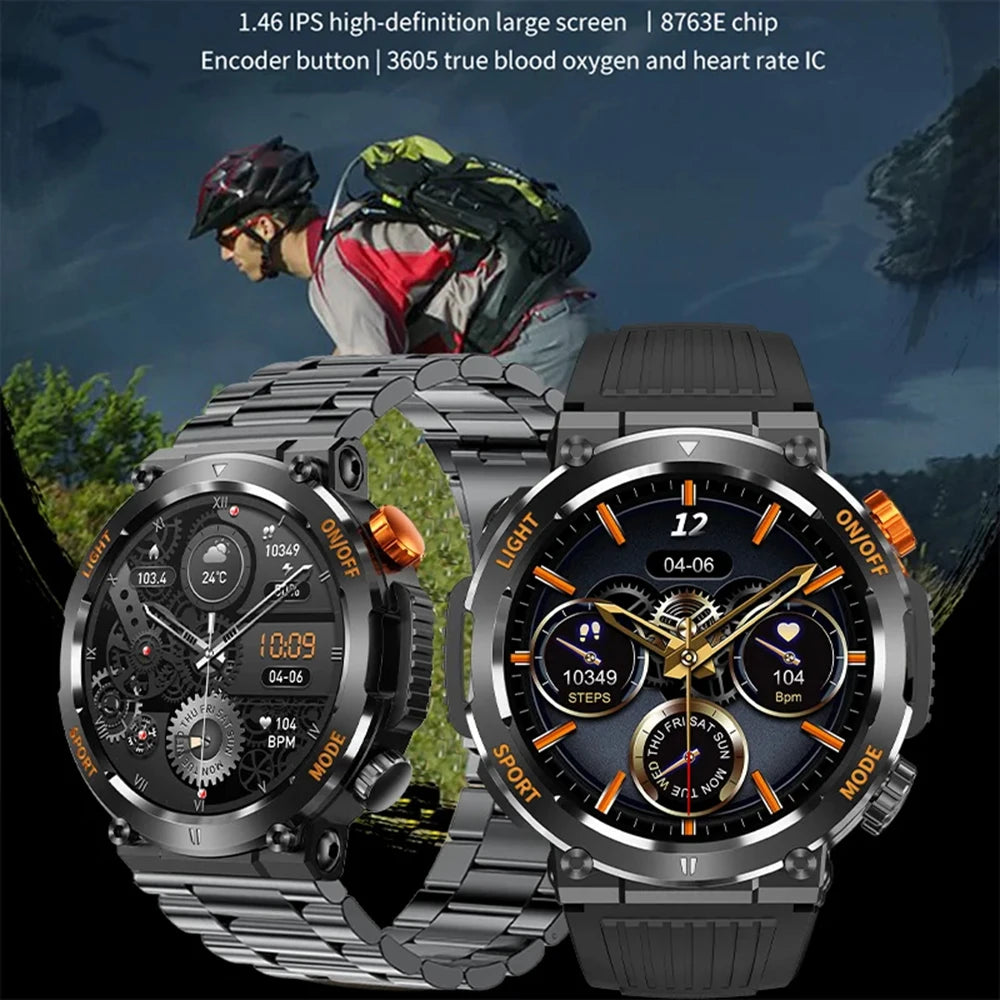 New Smart Watch Men For Android iOS IP67 Waterproof Sport Fitness Watch Bluetooth Call Heart Rate Health Monitor Smartwatch 2024