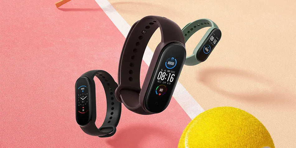 Xiaomi Mi Band 6 Smart Wristband AMOLED Blood Oxygen Fitness Traker Heart Rate Bluetooth Waterproof Miband 5