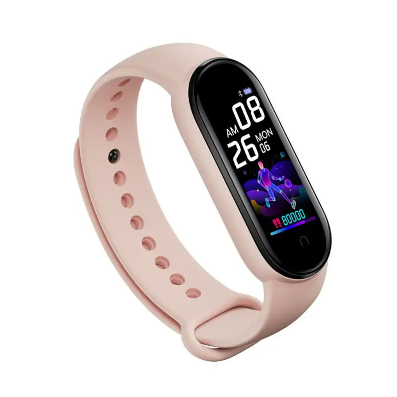 2024 New M5 Sport Fitness Tracker Smartband for Smart Bracelet Blood Pressure Heart Rate Monitor for Smart Band Wristband