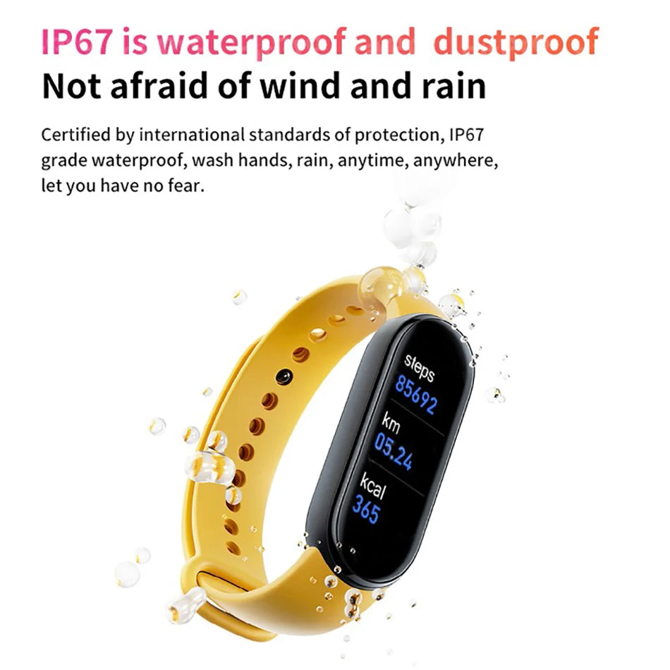 M6 Smart Band Smart Watch Men Women Heart Rate Monitor Blood Pressure Fitness Tracker Smartwatch Smartband Clock For Xiaomi iOS