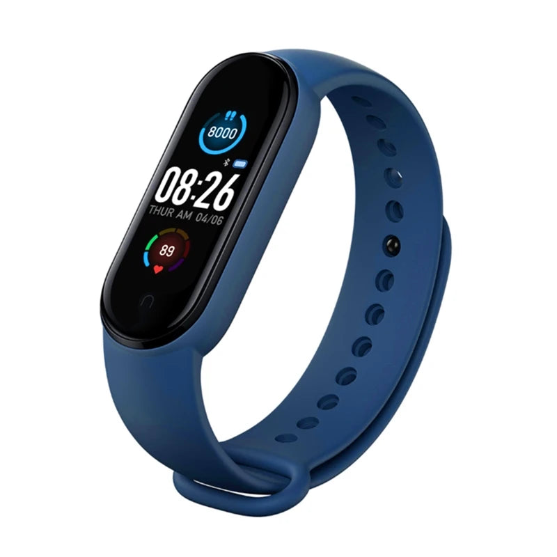 2024 New M5 Sport Fitness Tracker Smartband for Smart Bracelet Blood Pressure Heart Rate Monitor for Smart Band Wristband