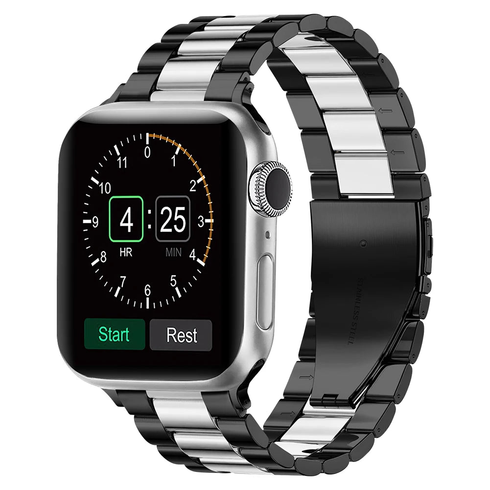 Metal Strap For Apple watch 10 46mm 42mm Ultra 49mm 9 8 7 45mm 41mm steel replacement band For iwatch 6 5 4 3 SE 44mm 42mm 40mm