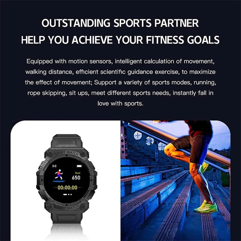 FD68S Smart Watch 2024 Women Men Waterproof Heart Rate Monitor Sleep Smart Bracelet For Ios Android Reloj Inteligente Hombre