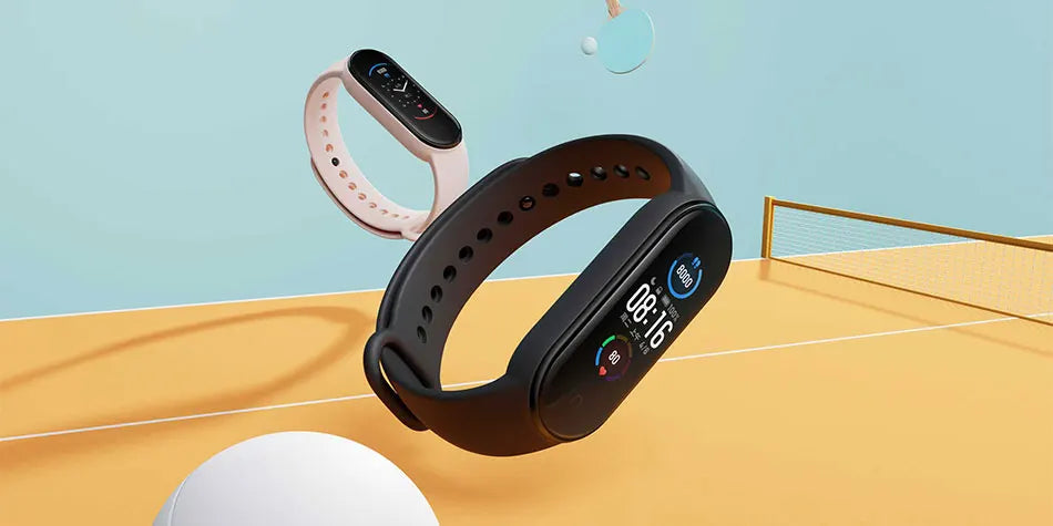 Xiaomi Mi Band 6 Smart Wristband AMOLED Blood Oxygen Fitness Traker Heart Rate Bluetooth Waterproof Miband 5