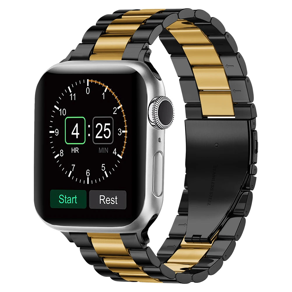 Metal Strap For Apple watch 10 46mm 42mm Ultra 49mm 9 8 7 45mm 41mm steel replacement band For iwatch 6 5 4 3 SE 44mm 42mm 40mm