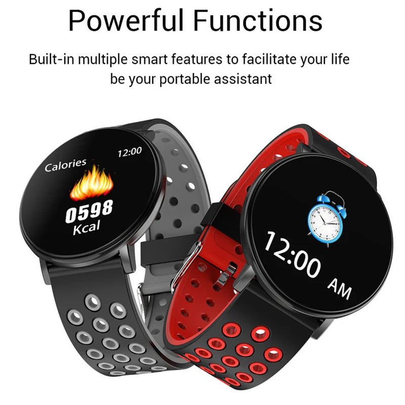 D18 119 Plus Smartwatch For Bluetooth Smart Watch Men Blood Pressure Women Smart Band Sports Tracker Smartband For IOS Android