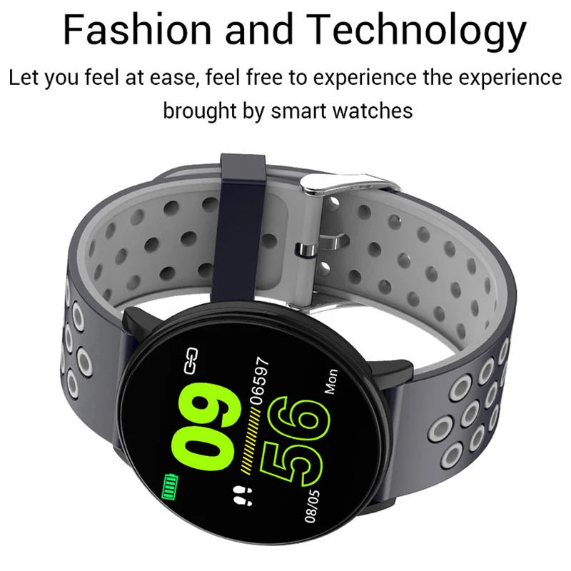 D18 119 Plus Smartwatch For Bluetooth Smart Watch Men Blood Pressure Women Smart Band Sports Tracker Smartband For IOS Android