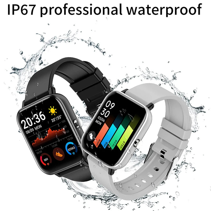 2024 New Bluetooth Call Sports Smartwatch Men Custom Dial ECG 240*240 HD Touch Screen music Smart Watch Women For Android IOS