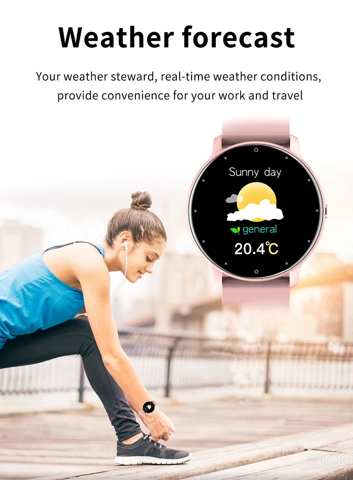 LIGE 2024 Smart Watch Women Men Lady Gift Sport Fitness Watches Heart Rate Monitor Waterproof Smartwatch For Xiaomi Android IOS