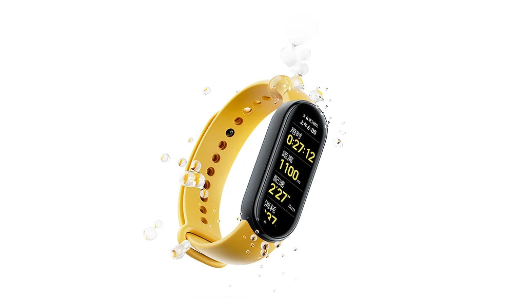 Xiaomi Mi Band 6 Smart Wristband AMOLED Blood Oxygen Fitness Traker Heart Rate Bluetooth Waterproof Miband 5