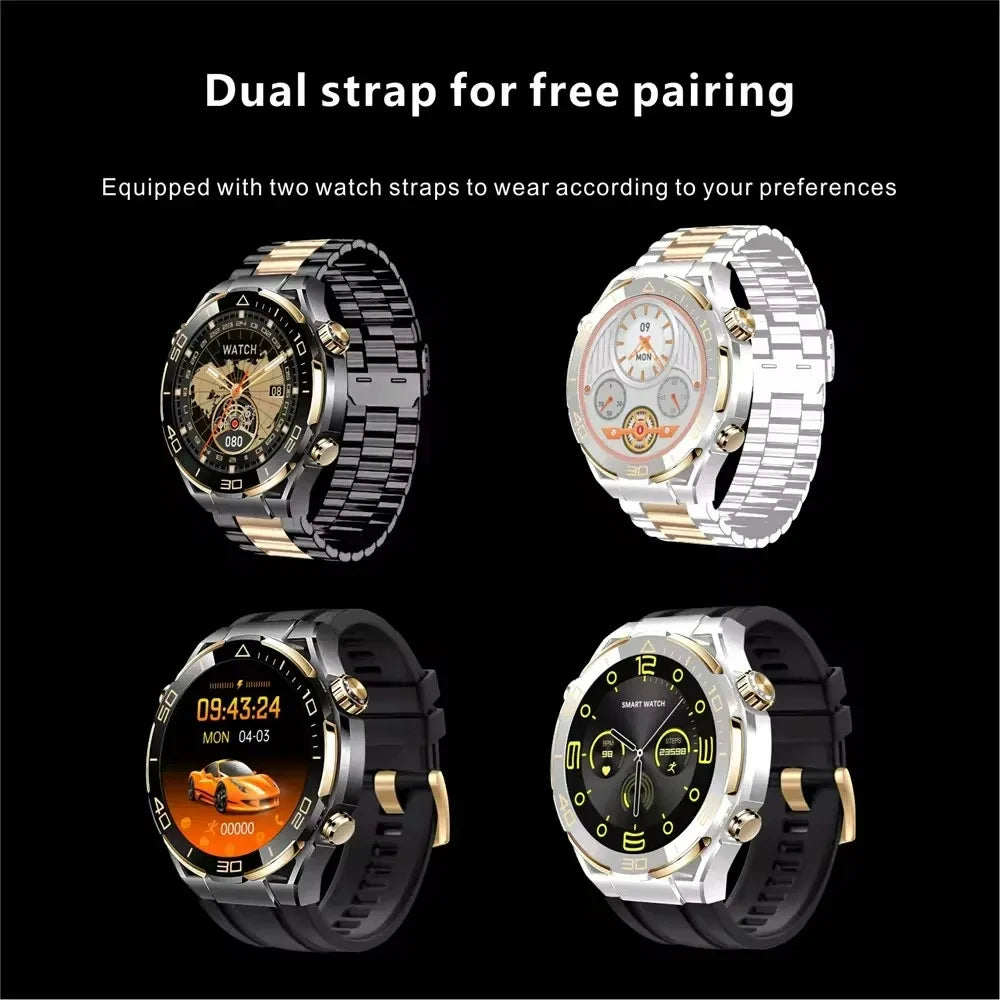 S30 Max Smart Watch 4GB ROM Photo Album Gesture Control NFC Compass Heart Rate for Android Watches Ultimate Smartwatch Men 2024