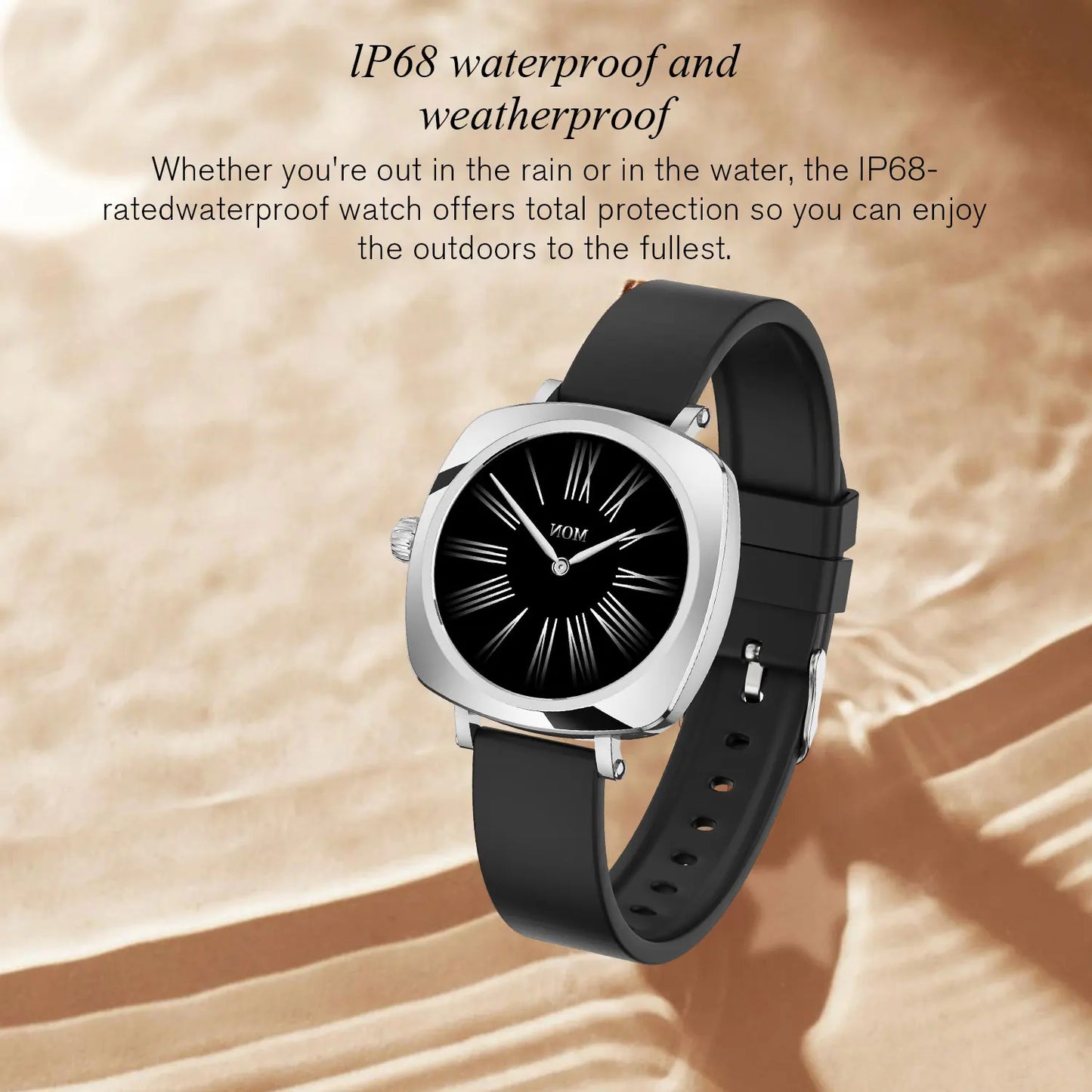 2024 Fashion Smart watches for Women Amoled screen Heart Rate IP68 Waterproof Android Round Shape  Digital BT call smart Watch