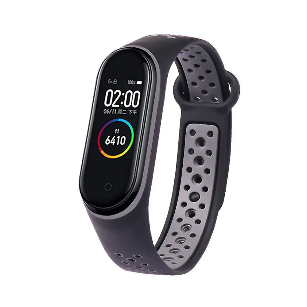 Replacement Bracelet for Xiaomi Mi Band 5 6  Strap Silicone Wrist Strap Sport Smart Watch Band