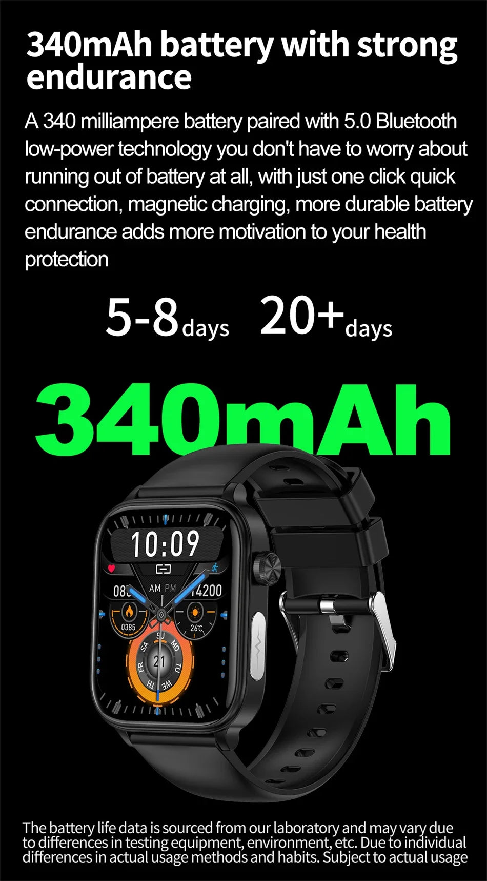 2024 New  ECG+PPG Bluetooth Call Smartwatch Blood Sugar Uric Acid Health Smart Watch Sports Smartwatch Men For Xiaomi