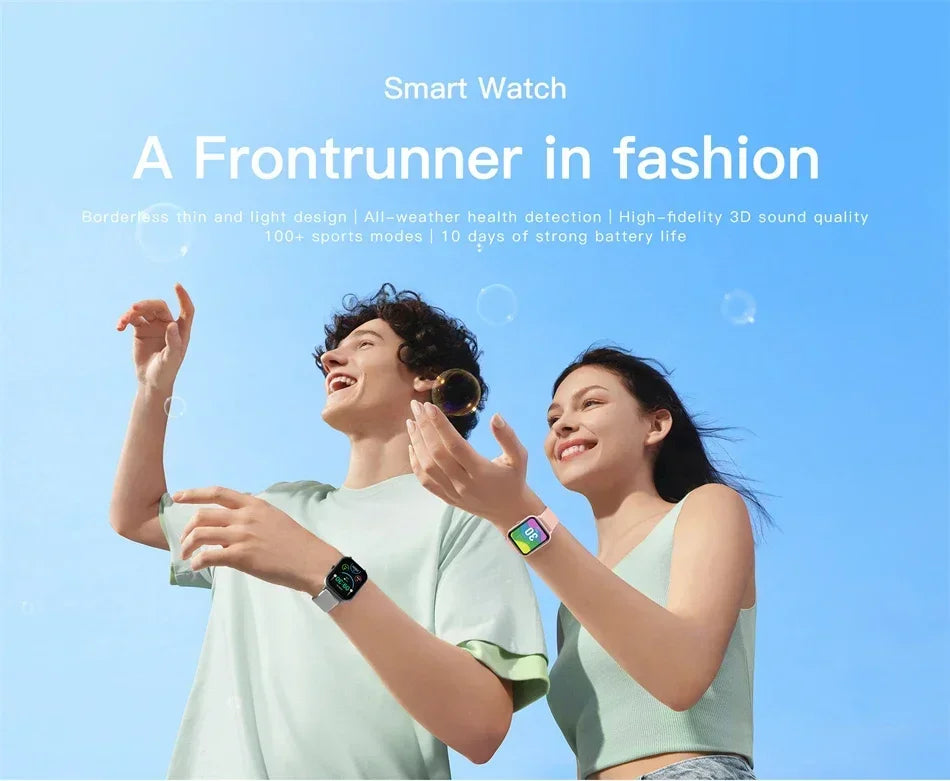 GTS 2 MINI Smart Watch Men Women Heart Rate Blood Pressure Fitness Tracker Bluetooth Call Smartwatch For Amazfit 2024 New