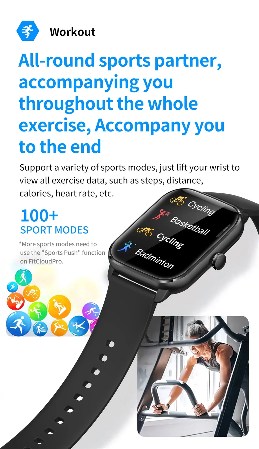 New 1.9" Men Women Blue Tooth Call Sports Fitness 2024 Smartwatch Waterproof Heart Rate Bracelet Voice Assistant Smart Watch