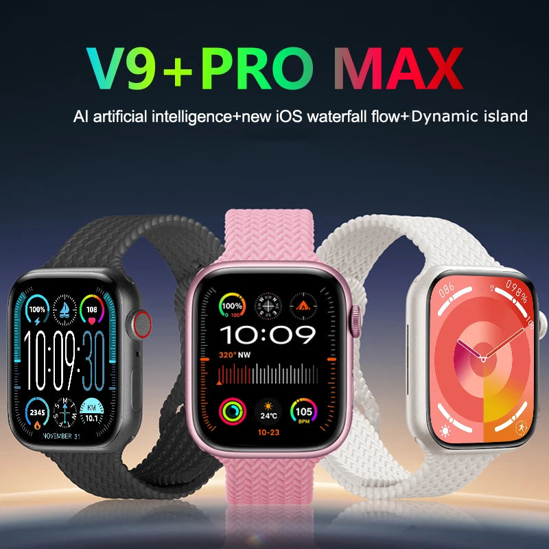 2024 Smart Watch Bluetooth Call Heart Rate Smartwatches for Men Woman Choice Electronic Watches Wearfit OS Dynamic Island