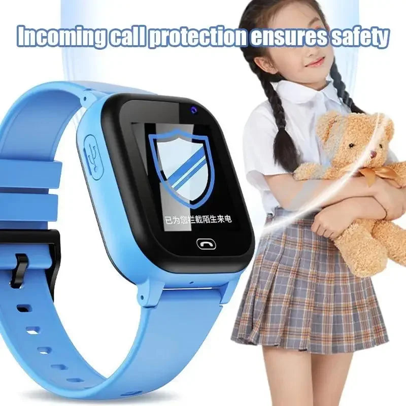 4G Kids Smartwatch SOS GPS Location Video Call Analogue Card Kids Smartwatch Camera Waterproof Watch Boys Girls Upgrade 2024 Hot