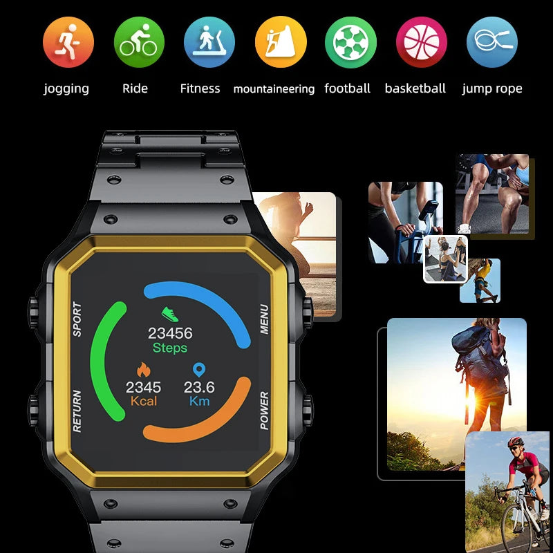 Aiweile AW38 Smartwatch Smart Watch High-end Luxury Man Watch 2024 Waterproof Huawei Xiaomi Fitness Original Bluetooth xiomi