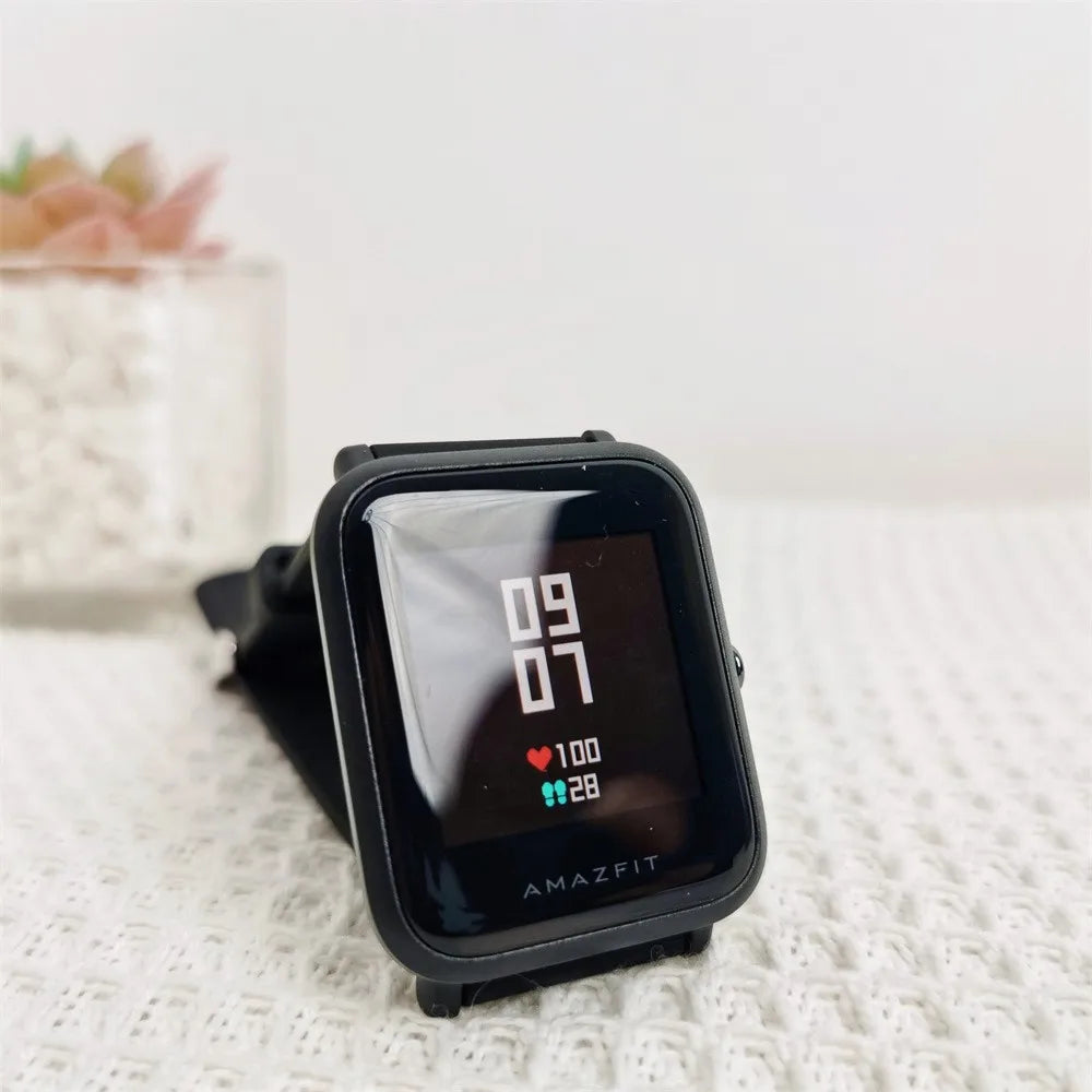 Exhibit Amazfit Bip Lite SmartWatch Bluetooth Sports Watch For Men Heart Rate IP68 Waterproof No Box 85-95 New SmartWatches