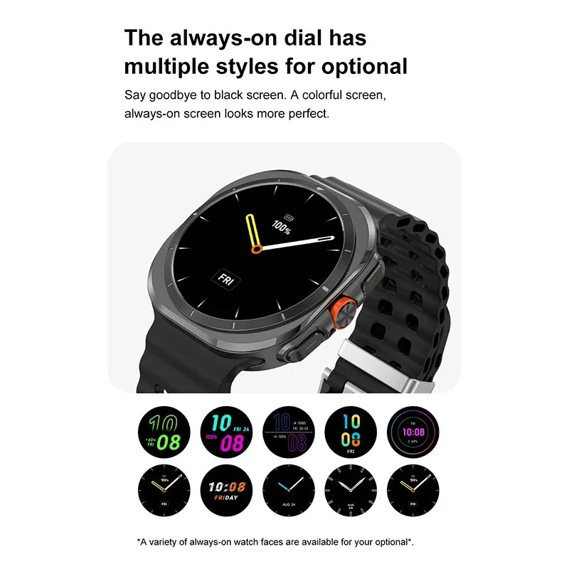 2024 New Smartwatch DT Watch Ultra USB Data Transfer Health Sports Men Smartwatch For Women Bluetooth Call Wireless Charging