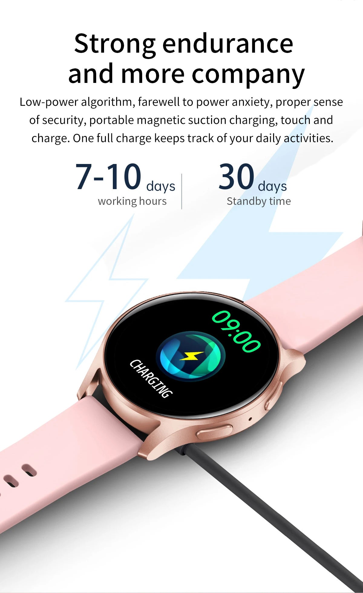 2024 New Women Smartwatch 6 Full Touch Screen Blood Pressure GPS Tracker Bluetooth Call Sport Smart Watches Men For Android iOS