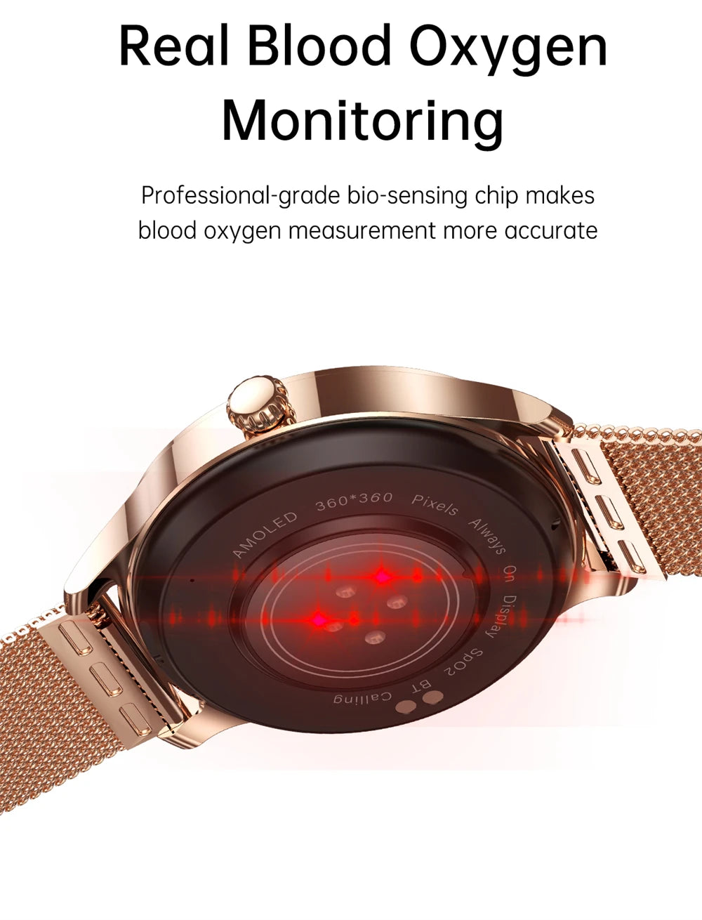 GFORDT 2024 Bluetooth Call Smart Watch Women Custom Dial Watches Men Sport Fitness Tracker Heart Rate Smartwatch For Android IOS