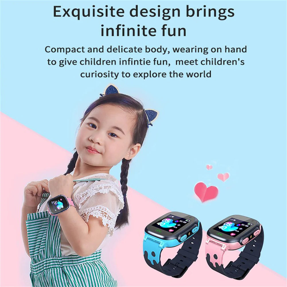 S1 Kids Smart Watch Sim Card Call Smartphone With Light Touch-screen Waterproof Watches English Version