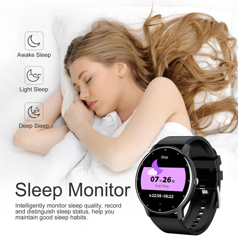 2024 Smart Watch Men Bluetooth Call Sleep Health Monitor Smart Watch Women Sport GPS Track Tracking Smartwatch For Android IOS