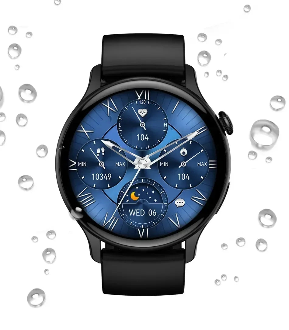 2024 Fashion Smart Watch Bluetooth Call Sports watches IP68 Waterproof Men Women Smartwatch Lady AMOLED Clock For Android IOS