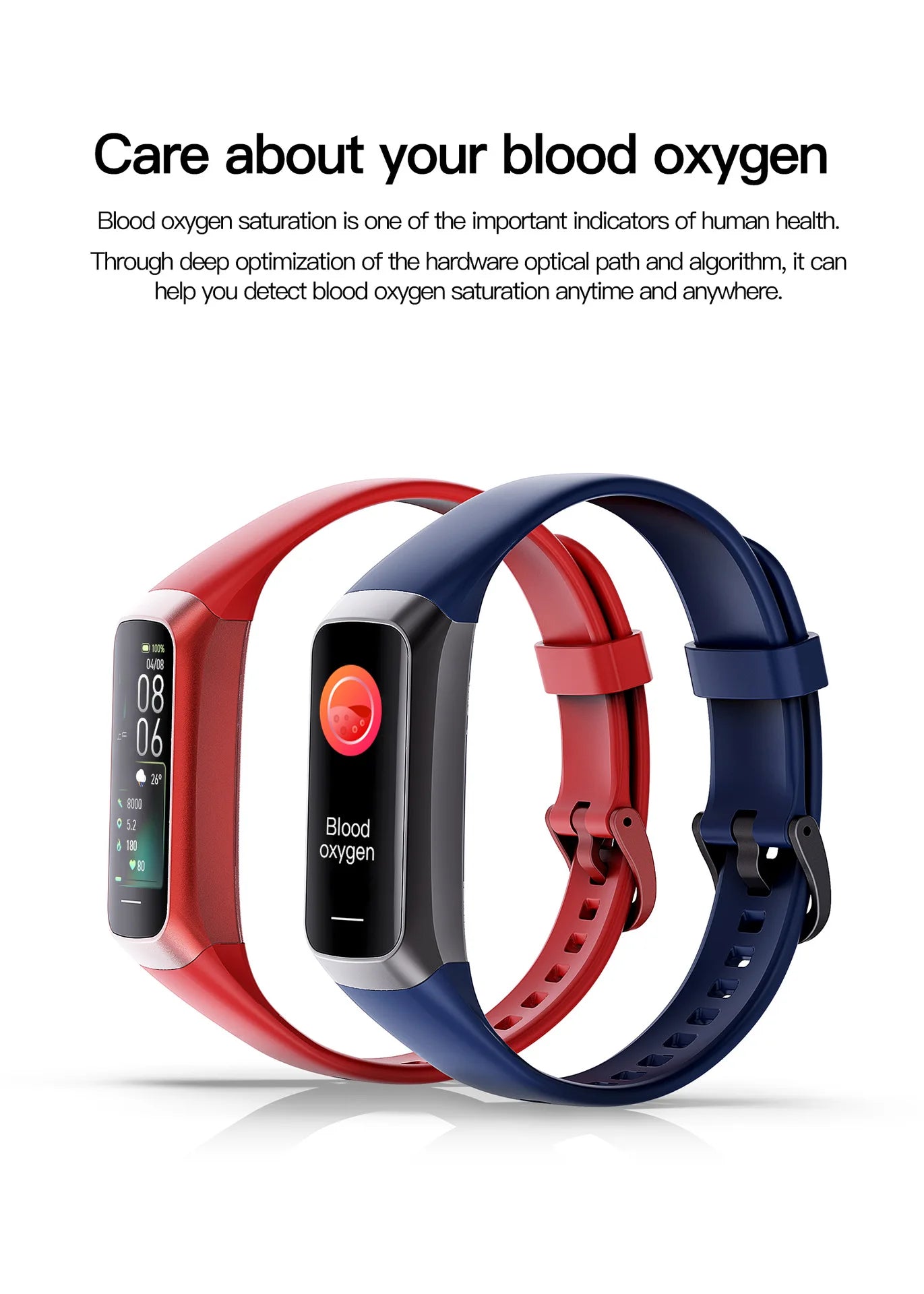 2023 Smart Watch Men Women Smart Bracelet Wristband 1.1 Inch Amoled Heart Rate Waterproof Body Temperature Fitness Tracker Band