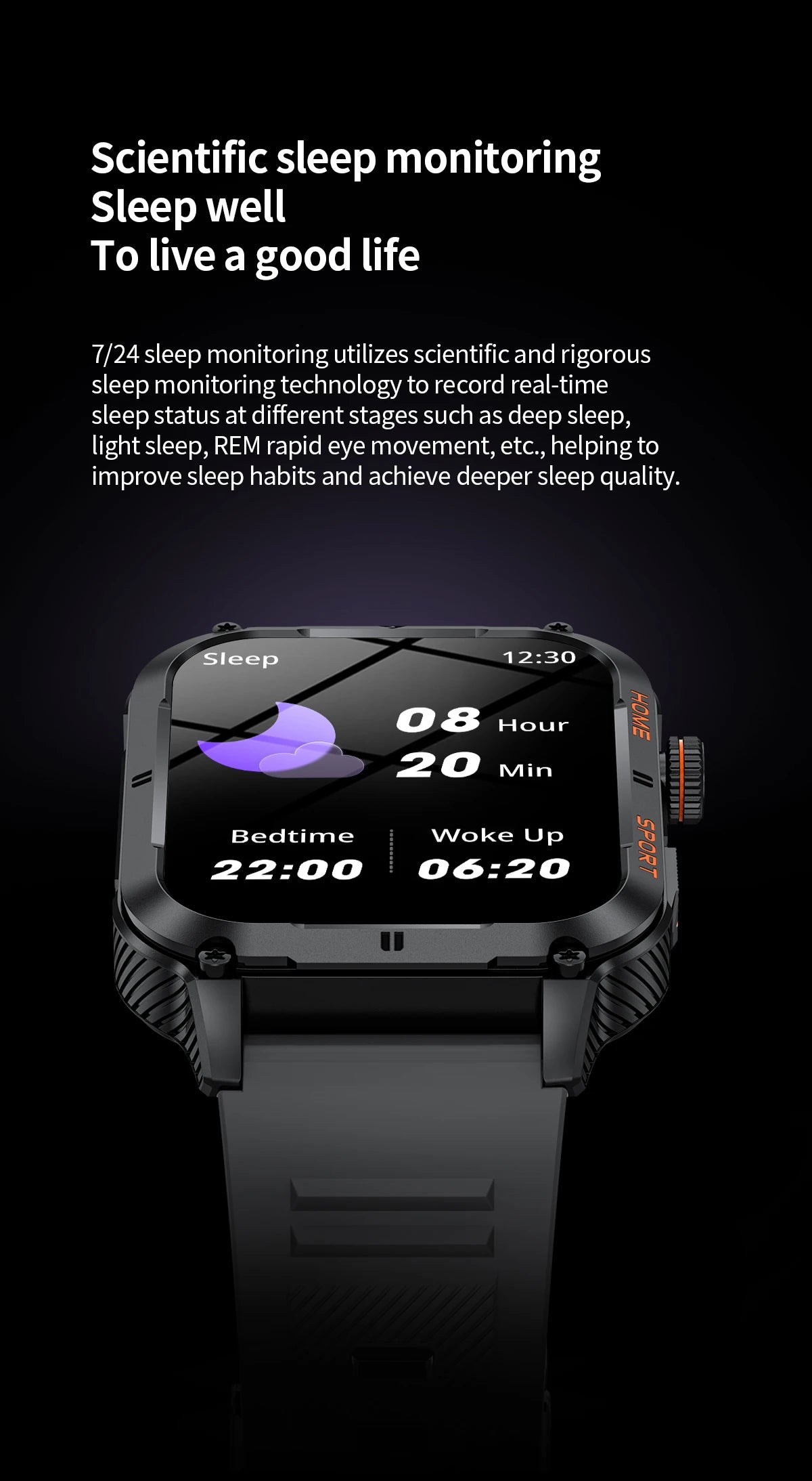 LIGE 2.01" Rugged Military Smart Watch Men For Xiaomi Android IOS Waterproof Sport Fitness Ai Voice New Smartwatch Outdoor 2024