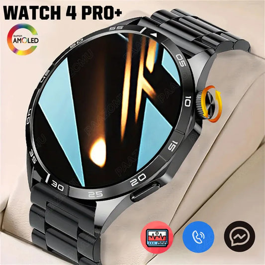 2024 New For Huawei Smart Watch Men Watch 4 Pro+ 1.50 Inch HD Screen Bluetooth Call Health Monitoring Smartwatch New Watch 4