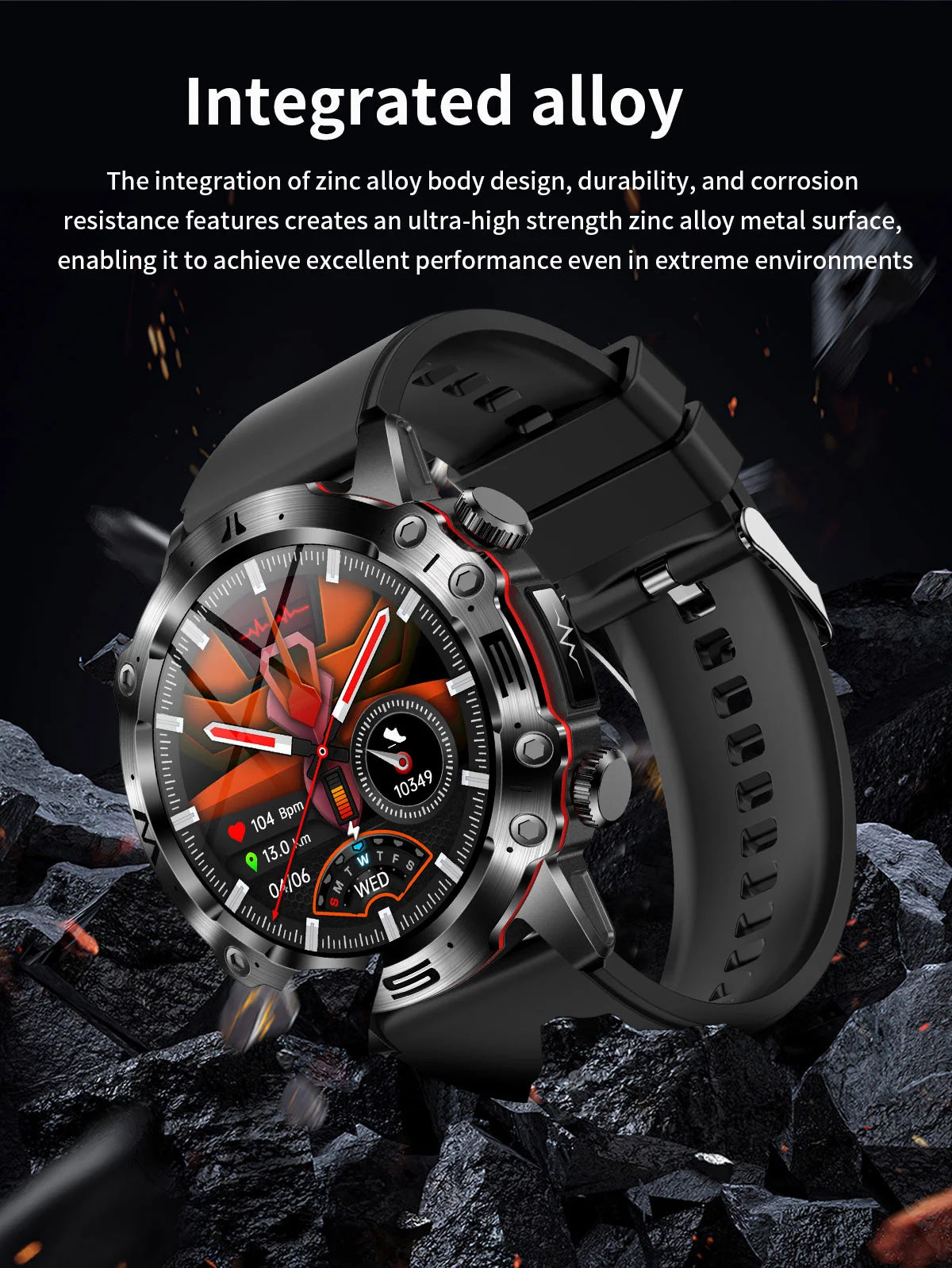 2024 New Smart Watch for Men Blood Glucose ECG Watches Lipids Uric Acid Fitness Tracker Clock Health Smartwatch Bluetooth Call