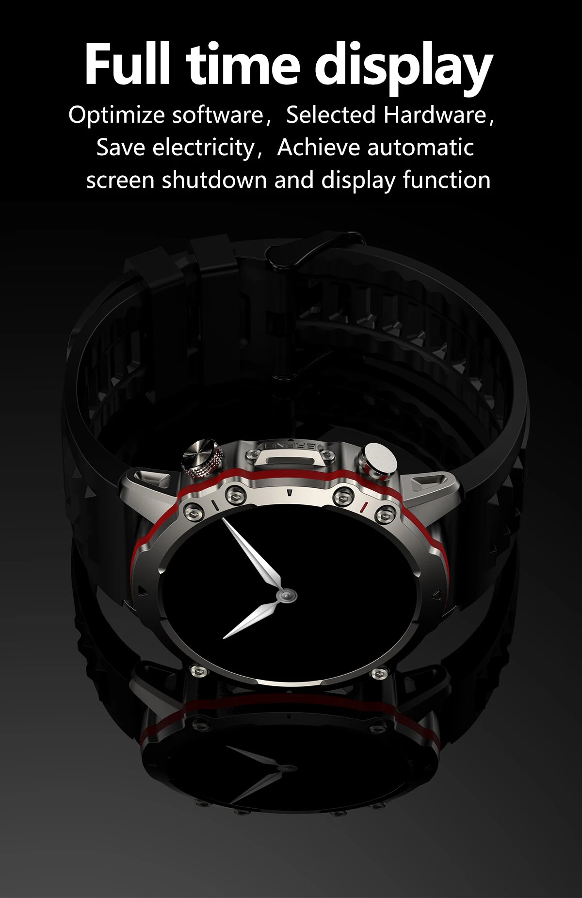 Titanium case Smartwatch Men 2024 NEW AMOLED Bluetooth Call Smart Watch for Android IOS 100+ Sports Modes Fitness Tracker