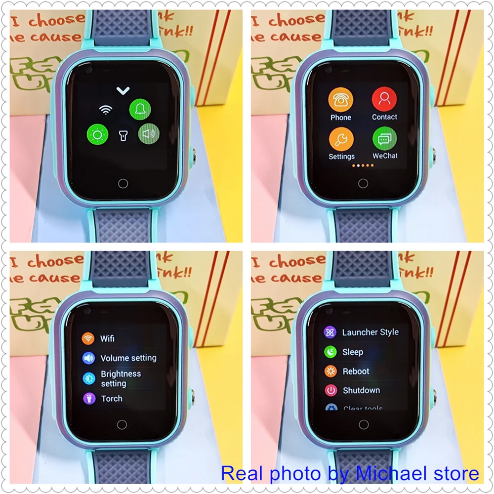 LT21 4G Smart Watch Kids GPS WIFI Video Call SOS IP67 Waterproof Child Smartwatch Camera Monitor Tracker Location Phone Watch