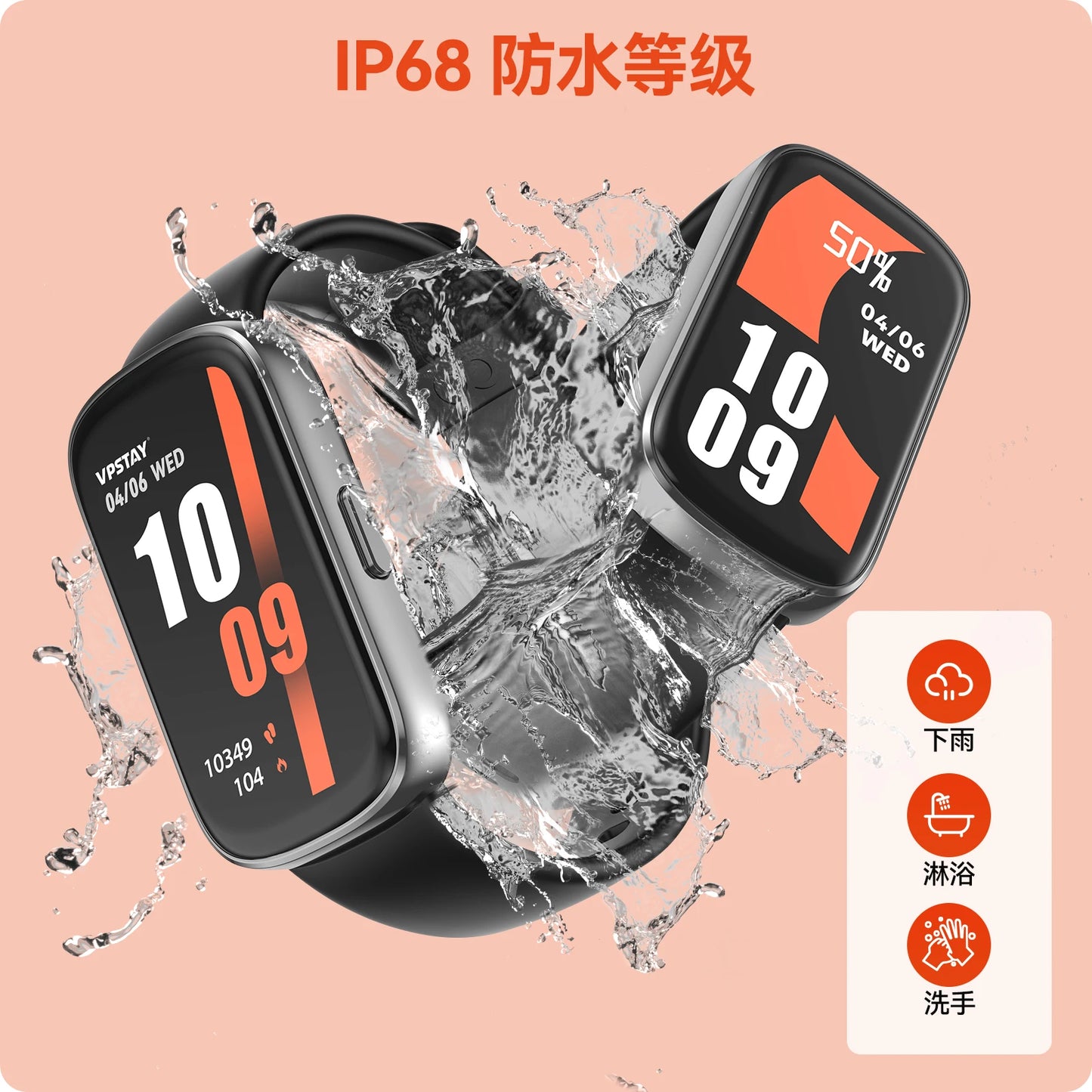 2024 Sport Smart Watch Men Women Clock Health Monitor IP68 Waterproof Smartwatch Bluetooth Call Watches For IOS Android