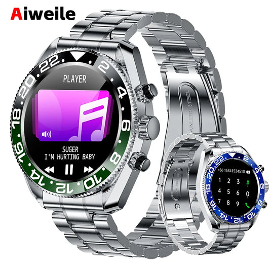 High-end Men's Smartwatch Smart Watch for Men 2024 Military Waterproof Bluetooth Call Digital Sport For Huawei PK K52 MD52 GT4