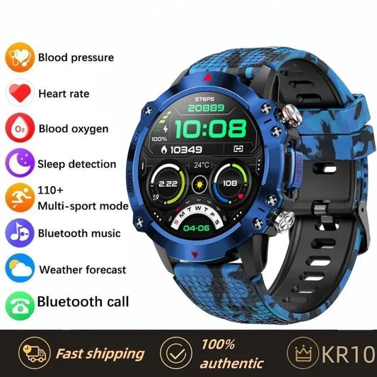 Smartwatch 2024 Bluetooth Call Heart Rate Blood Pressure Blood Oxygen Monitoring Fitness Tracker Smart Watch For Men And Women