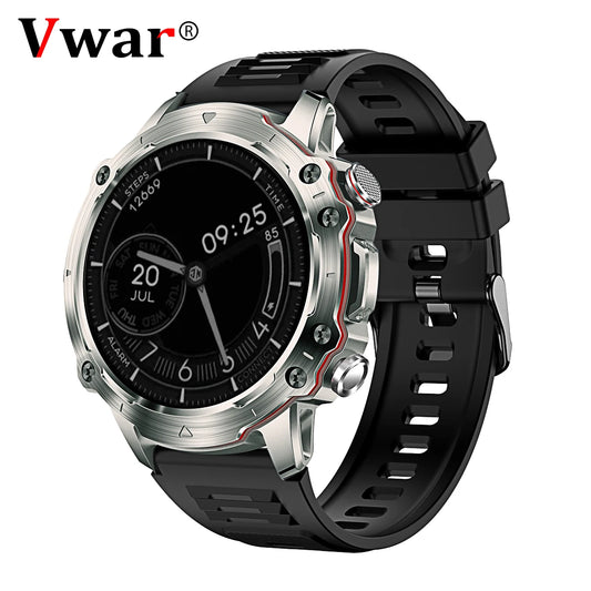 Titanium case Smartwatch Men 2024 NEW AMOLED Bluetooth Call Smart Watch for Android IOS 100+ Sports Modes Fitness Tracker