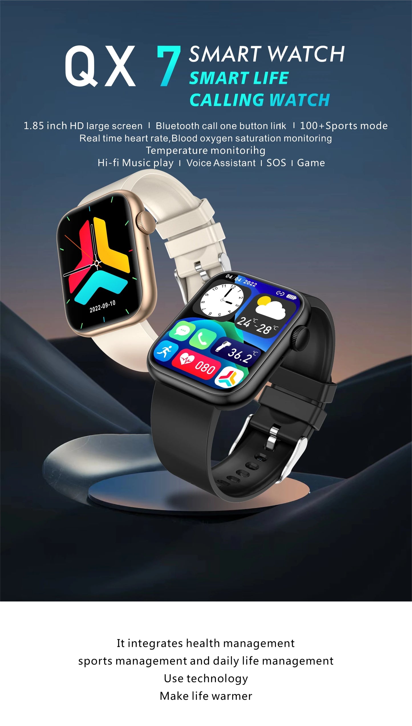 LIGE New Smart Watch 2024 Wireless Charging Smartwatch Bluetooth Calls Men Women Smartwatches Fitness Bracelet Custom Watch Face