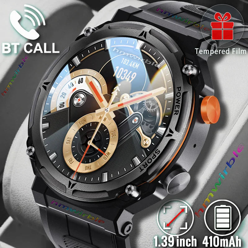 C21 Pro Smart Watch Men Outdoor for Xiaomi Android Watches Sport Fitness Tracker IP68 Waterproof Health Call Smartwatch X 2024