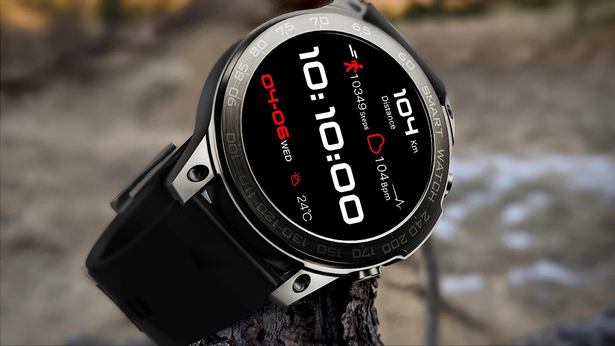 2024 AMOLED Smart Watch Men Always-on Display Hi-Fi Voice Call Sport Watches IP68 Waterproof Smartwatch For Huawei Xiaomi iPhone